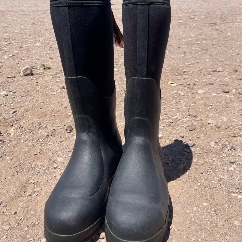 Muck Boot Company Men’s Black Chore MET Guard Rain & Snow Boots